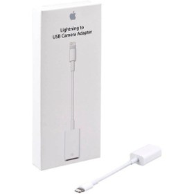 Resim Lightning To Usb Çevirici Otg Usb Kamera Adaptörü Ios13 