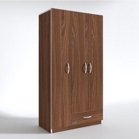 Resim Kenzlife gardırop 3 kapılı 1 çekmeceli hanımeli 180*120*52 cvz XLARGE kapaklı gardolap dolap 