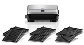 Resim Braun Snack Maker 5 SM5038 Sandviç Waffle ve Tost Makinesi Gümüş 