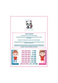 Resim Özdemirli Bebe Kız Cocuk Bisiklet Yaka Uzun Kollu 2.5 Tog Cocuk Uyku Tulumu 7-8-9-10 Yaş Grimalanj 