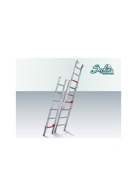 Resim 3 3.5 10.5 Mt. 3 Parça Alüminyum Gold Merdiven 