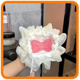 Resim 3/1 Adet Papatya Köpük Banyo Topu - Sabun veya Duş Jeli için Ayrılabilir, Ev & Spa Aksesuarı 