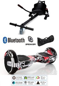 Resim Citymate KYK1001L Akıllı Dengeli Elektrikli Kaykay Scooter Hoverboard - Hover Kart - Çanta Full Paket Desen 8 