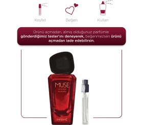 Resim Imprime Muse Intense Edp Kadın Parfüm 50 ml | Çiçeksi & Gurman | Frenk Üzümü, Çikolata, Vanilya, Pralin 