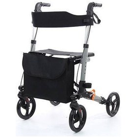 Resim Rollatör Tekerlekli Walker Yürüteç 