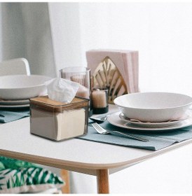 Resim Araba Peçete Kutusu Tuvalet Kağıdı Kutusu Yüz Mendili Tutucu Şeffaf Mendil Kutusu 