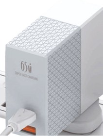 Resim SWORD Sw-2026c 65w Mini Quick Charger Usb-c/a Şarj Adaptörü 