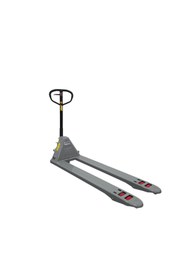 Resim MEK MTR25-150 2,5T 2500kg Döküm Pompalı 150cm Uzun Manuel Transpalet - PU Kırmızı Teker 