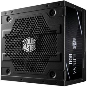 Resim Cooler Master Elite V4 MPE-6001-ACABN-EU 600W 12 CM Fanlı 80+ Aktif PFC Güç Kaynağı Cooler Master