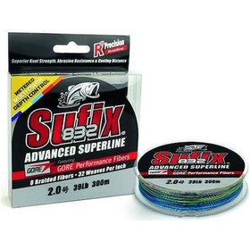 Resim Sufix 832 Advanced İp Misina Multıcolor 0.48mm - 100mt - 45kg 