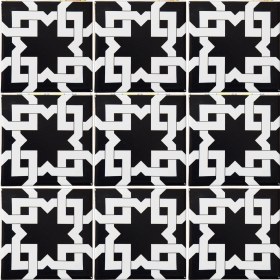 Resim Can Seramik 10x10 cm Cç-75 Kütahya Çini Karo 5'li 1 Paket 