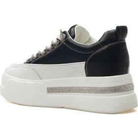 Resim Guja Kadın Taş Detaylı Gizli Dolgu Topuk Sneaker Günlük Ayakkabı 25Y 25Y492 Z 