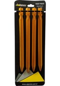 Resim Alpinist Alüminyum 6061 Çadır Kazığı 18 CM Turuncu 4'lü Turuncu 