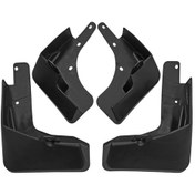 Resim Sones Nissan X-traıl 2014-2020 İçin 4 Adet/takım Araba Oto Yumuşak Plastik Sıçrama Flaps Çamurluk Guard 
