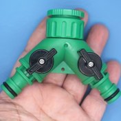 Resim 1 Adet Sağlam Y Şekilli Hortum Bölücü - Hızlı Bağlantı, Çift Çıkışlı Tesisat Konnektörü, 1/2" & 3/4" Dişi Vida (NPT/EN Standartları), Sızıntı Önleyici Tutuş, Bahçe ve Sulama Sistemleri İçin - Dayanıklı Su Dağıtıcı, Kompakt Tasarım, Hassas Dişleme, Yüksek Kaliteli Dişli Adaptör, DIY Meraklıları, Ev Bahçıvanlar için 