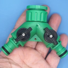 Resim 1 Adet Sağlam Y Şekilli Hortum Bölücü - Hızlı Bağlantı, Çift Çıkışlı Tesisat Konnektörü, 1/2" & 3/4" Dişi Vida (NPT/EN Standartları), Sızıntı Önleyici Tutuş, Bahçe ve Sulama Sistemleri İçin - Dayanıklı Su Dağıtıcı, Kompakt Tasarım, Hassas Dişleme, Yüksek Kaliteli Dişli Adaptör, DIY Meraklıları, Ev Bahçıvanlar için 