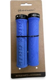 Resim Briviga Bisiklet Elcik Uzun 137mm Vidalı Mavi-siyah Mavi 