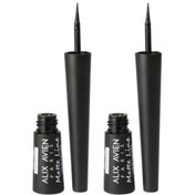 Resim Alix Avien Matte Line Waterproof Çabuk Kuruyan Eyeliner Siyah x 2 