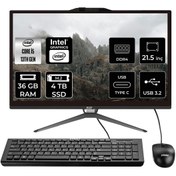Resim MSI PRO AP222T i5 13400 36GB 4TB SSD 21.5" FHD 