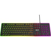 Resim Sarftech Gaming Rgb Işıklı Daktilo Kablolu Blue Switch Q Klavye BKB10 