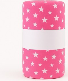 Resim Desenli 100 X 200 Cm Tek Kişilik Pembe Yıldız Lastikli Çarşaf Ve Yastık Kılıfı Pembe 