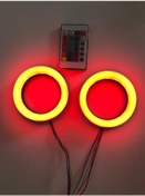 Resim Gnc 90 MM O Model Rgb Çok Renkli Kumandalı Angel Led N11.523 Diğer