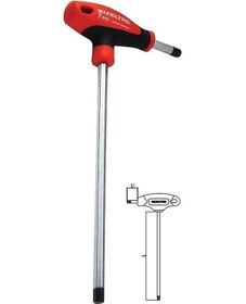 Resim İzeltaş 4920 Allen Anahtar T Tipi Altı Köşe 7 MM 
