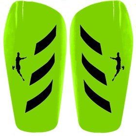 Resim Pro Futbol Tekmeliği Çoraplı Çocuk Yetişkin Kaval Koruyucu Tekmel Yeşil 