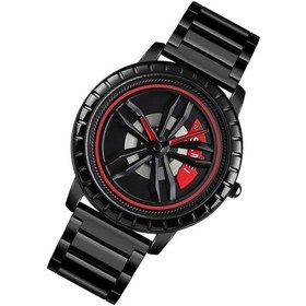 Resim Yingfu Skmei 1634 Erkek Su Geçirmez Moda Kuvars Saat Siyah Çelik Kemer Renkli, Çok Renkli 