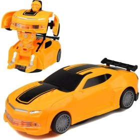 Resim Power Hob Oyuncak Savaşçı Robot Dönüşen Araba 17 Cm 