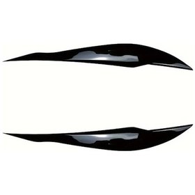 Resim Hightower Piano Black Bmw F30 F80 F31 Ön Far Kaş Dekorasyon Sticker Modifiye 