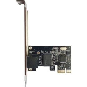 Resim 10m/100m/1000mbps Gigabit Ethernet Pcı Express Ağ Kartı Rj45 Lan Kartı Pcıe A 