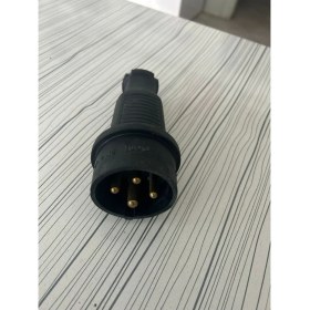Resim TPlast T Plast 4X32A 380V Kauçuk Erkek Fiş 