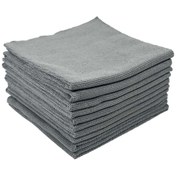 Resim KLİN Klın Clean Towel Çok Amaçlı Silme Ve Temizlik Bezi 10'lu Paket (GRİ) - 40x40cm 