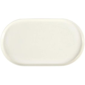 Resim Porland Chopin Kayık Tabak 18cm Krem Tekli 