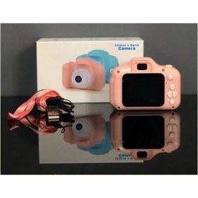 Resim Tina Unisex Pembe Çocuklar Için Mini Hd 1080p Dijital Fotoğraf Makinesi 
