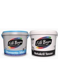 Resim Filli Boya Momento Silan 15 LT + Tavan Boyası 17.5 KG Boyama Seti 