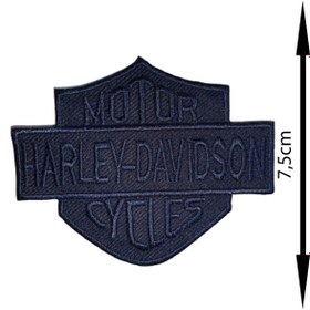 Resim REMSATİC Ütü Ile Yapışan Arma - Patch - Harley Davidson ( 