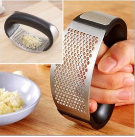 Resim Pratik Sarımsak Ezici - Paslanmaz Sarımsak Ezici 