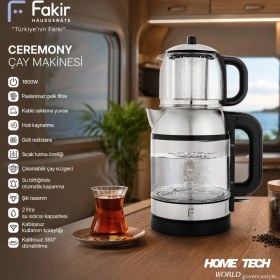 Resim Fakir Ceremony Çay Makinesi - Gümüş 