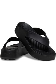 Resim Crocs Getaway Platform Flip Kadın Siyah Terlik 209410-001 