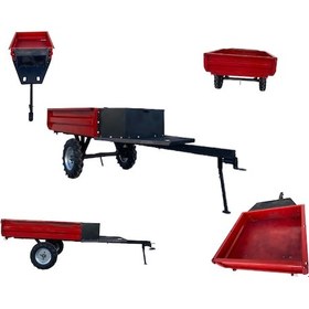 Resim Dalaz,aydınmaksan Çapa Makinesi Uyumlu Kasa,frenli Römork 