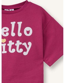 Resim Defacto Hello Kitty Oversıze Tişört Kız Bebek H0674a526smpn73 Pembe-pn73 