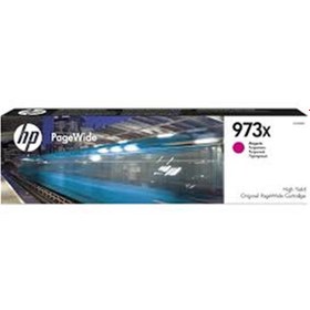 Resim HP 973X Magenta Kırmızı Yüksek Kapasite Pagewide Kartuş F6T82AE 