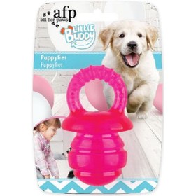 Resim Muratech Afp Little Buddy - Puppyfier- Lastik Emzik Pembe L 