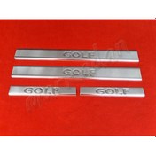 Resim Markadan Vw Golf 5 Krom Kapı Eşiği 2004-2009 4 Parça Paslanmaz Çe 
