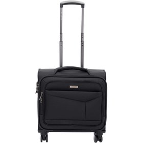 Resim Siyah Tekstil Unisex Valiz - S1SC00048116-D62 