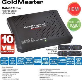 Resim Goldmaster Ranger Plus Full HD PVR Uydu Alıcısı 