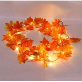 Resim Sonbahar Tek Dal Sarmaşık+3mgünışığı Peri LED 