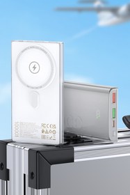 Resim Fogy Q22 10,000 mah Taurus 22.5W PD 20W Magsafe Dijital Ekranlı Powerbank 